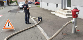 Hydranten-Messungen von Brandschutz & Sicherheit K. Grassberger